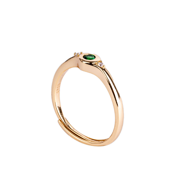 ANILLO ESPLENDOR VERDE ESMERALDA TALLA UNICA